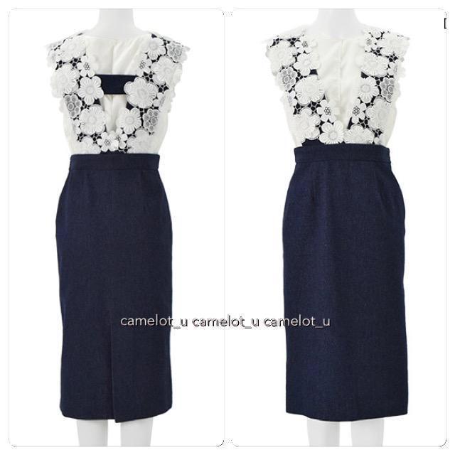 Chesty 2way Lace Jumper Skirt < ブランド  Chesty 2way Lace Jumper Skirt < ブランドの