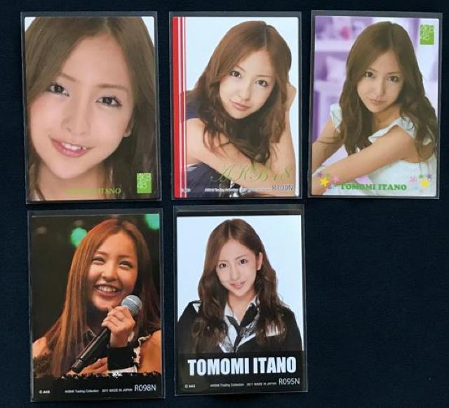 〇 AKB48 板野友美 「トレカ5枚」 < タレントグッズ  〇 AKB48 板野友美 「トレカ5枚」 < タレントグッズの