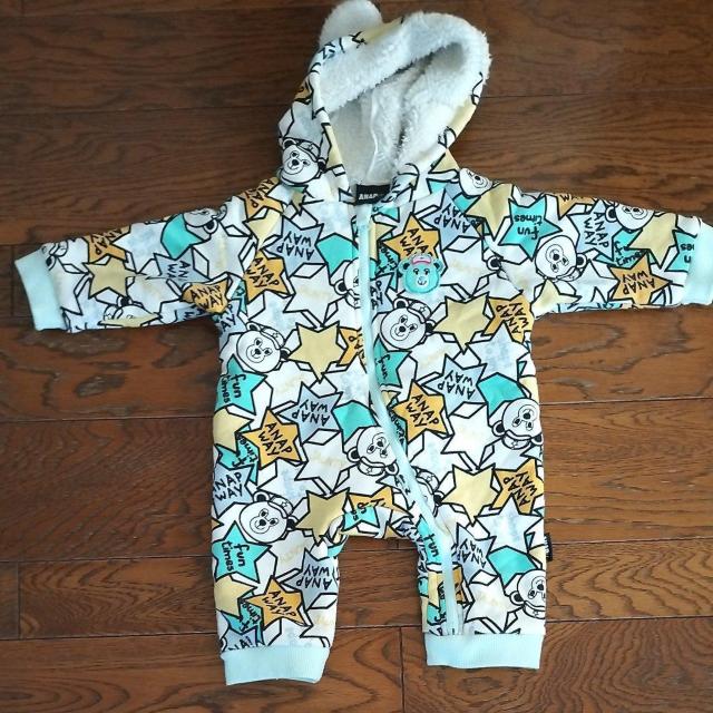 80サイズ ANAP way 美品 裏 ボア < キッズ/ベビー 80サイズ ANAP way 美品 裏 ボア < キッズ/ベビーの