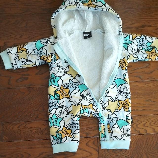 80サイズ ANAP way 美品 裏 ボア < キッズ/ベビー 80サイズ ANAP way 美品 裏 ボア < キッズ/ベビーの