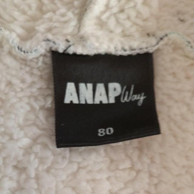 80サイズ ANAP way 美品 裏 ボア < キッズ/ベビー 80サイズ ANAP way 美品 裏 ボア < キッズ/ベビーの