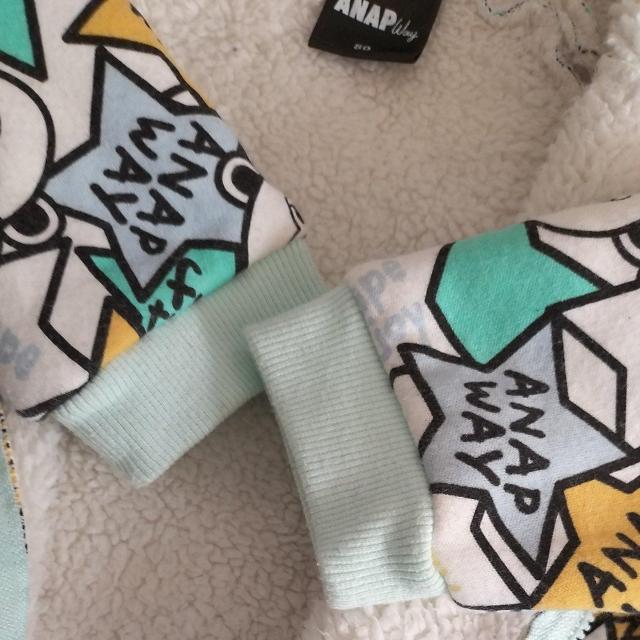 80サイズ ANAP way 美品 裏 ボア < キッズ/ベビー 80サイズ ANAP way 美品 裏 ボア < キッズ/ベビーの