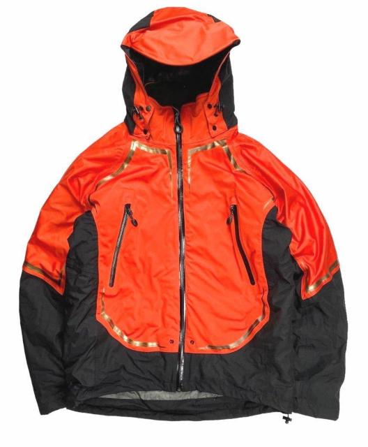 Aegis イージス オーシャン 防水防寒 中綿ジャケット ジャンパー オレンジ&ブラック&ゴールド 3L ワークマン フード付 < 男性ファッション  Aegis イージス オーシャン 防水防寒 中綿ジャケット ジャンパー オレンジ&ブラック&ゴールド 3L ワークマン フード付  < 男性ファッションの