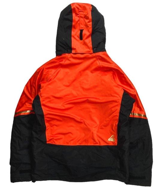Aegis イージス オーシャン 防水防寒 中綿ジャケット ジャンパー オレンジ&ブラック&ゴールド 3L ワークマン フード付 < 男性ファッション  Aegis イージス オーシャン 防水防寒 中綿ジャケット ジャンパー オレンジ&ブラック&ゴールド 3L ワークマン フード付 < 男性ファッションの