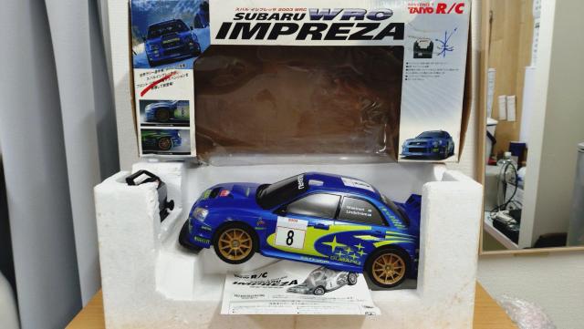 �ғ��i�@���W�R���@TAIYO R/C SUBARU �X�o���@IMPREZA�@�C���v���b�T 2003 WRC�@�������A���t��