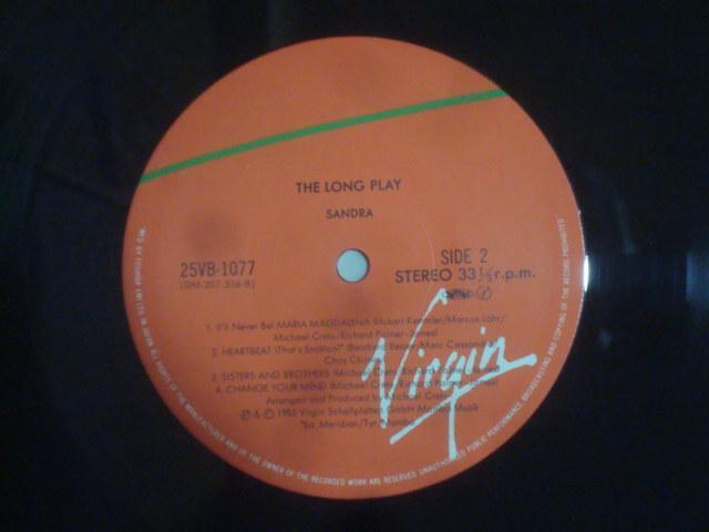 ザ・ロング・プレイ(THE LONG PLAY) / サンドラ(SANDRA) 帯付LP < CD/DVD/ビデオ  ザ・ロング・プレイ(THE LONG PLAY) / サンドラ(SANDRA) 帯付LP < CD/DVD/ビデオの