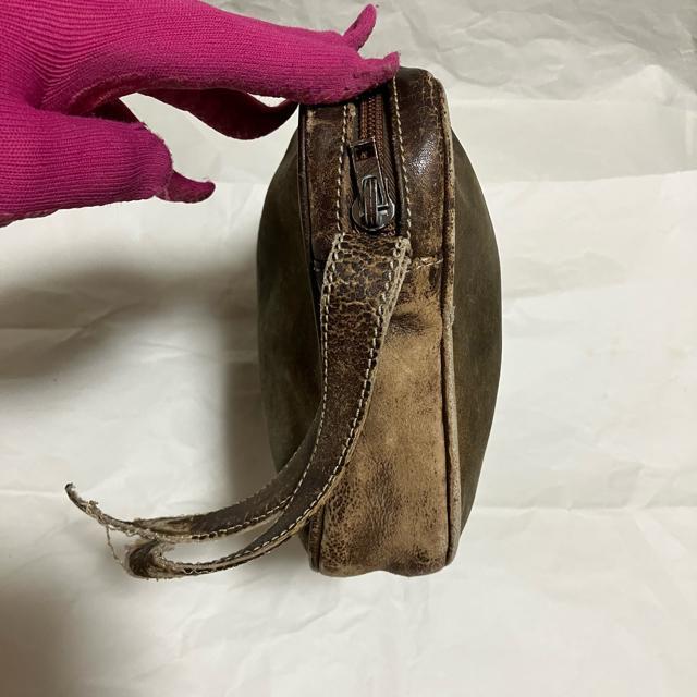 【ヴィンテージ】【LOEWE / ロエベ】 アナグラム / クラッチバッグ 茶 セカンドバッグ < ブランド  【ヴィンテージ】【LOEWE / ロエベ】 アナグラム / クラッチバッグ 茶 セカンドバッグ < ブランドの