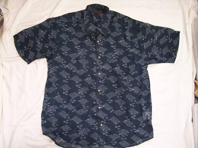 ヤマモトカンサイ 半袖メンズシャツ サイズL < 男性ファッション  ヤマモトカンサイ 半袖メンズシャツ サイズL  < 男性ファッションの