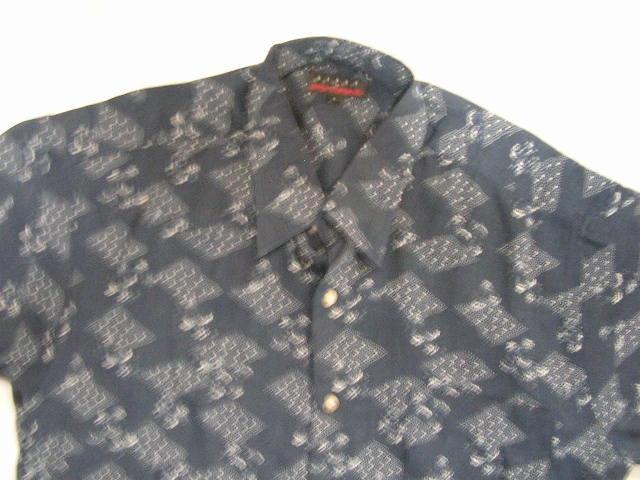 ヤマモトカンサイ 半袖メンズシャツ サイズL < 男性ファッション  ヤマモトカンサイ 半袖メンズシャツ サイズL < 男性ファッションの