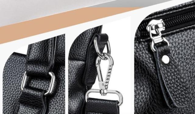 ショルダーバック メンズ トートバッグ ビジネスバッグ 防水 撥水 ブラック < 男性ファッション ショルダーバック メンズ トートバッグ ビジネスバッグ 防水 撥水 ブラック < 男性ファッションの