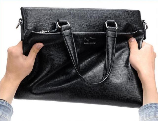 ショルダーバック メンズ トートバッグ ビジネスバッグ 防水 撥水 ブラック < 男性ファッション ショルダーバック メンズ トートバッグ ビジネスバッグ 防水 撥水 ブラック < 男性ファッションの