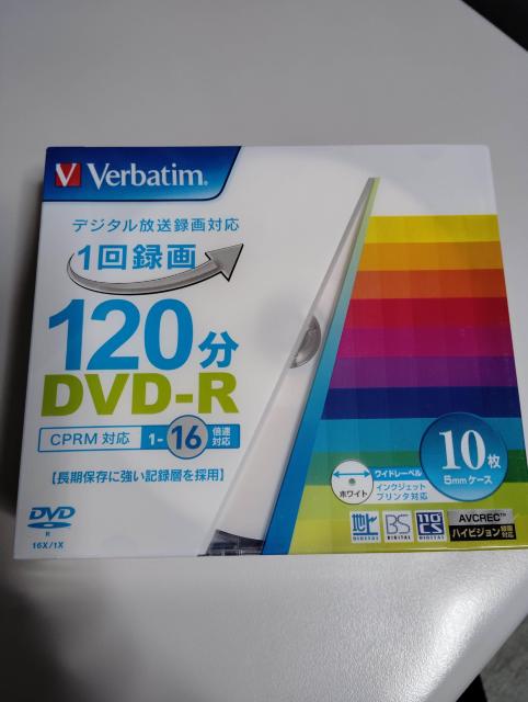 新品 バーベイタム DVD-R 4.7GB 10枚 VHR12JP10V1 < PC本体/周辺機器  新品 バーベイタム DVD-R 4.7GB 10枚 VHR12JP10V1  < PC本体/周辺機器の