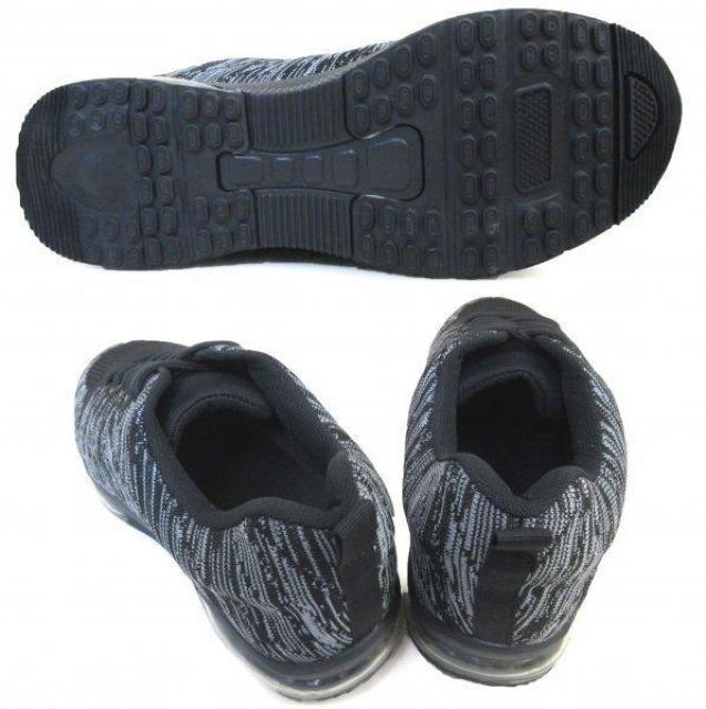 1円~C091新品Dedes編上げエアソール/ニットスニーカー25a黒♂ < 男性ファッション 1円~C091新品Dedes編上げエアソール/ニットスニーカー25a黒♂ < 男性ファッションの