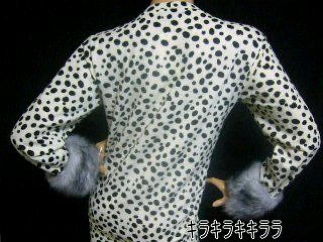 《New》EMODA系★2way・袖ファー*ダルメシアン柄カーディガン < 女性ファッション 《New》EMODA系★2way・袖ファー*ダルメシアン柄カーディガン < 女性ファッションの