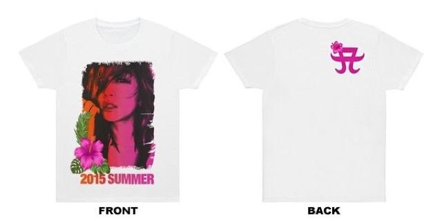 浜崎あゆみ2015SummerTシャツ M < タレントグッズ  浜崎あゆみ2015SummerTシャツ M < タレントグッズの