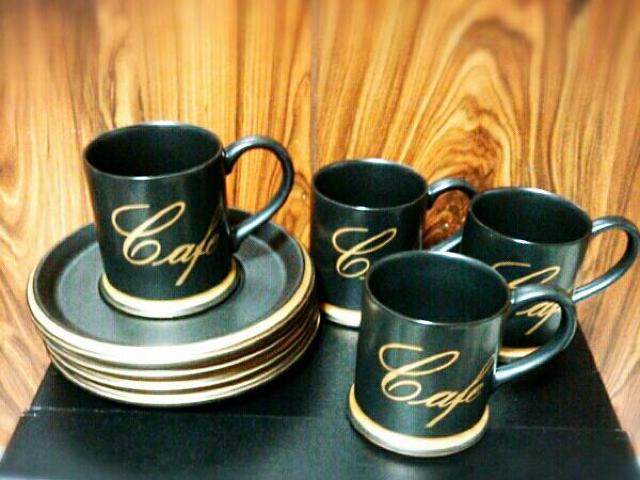 高級 カップ&ソーサー ティーセット たち吉 黒 ティーカップ < インテリア/ライフ 高級 カップ&ソーサー ティーセット たち吉 黒 ティーカップ < インテリア/ライフの