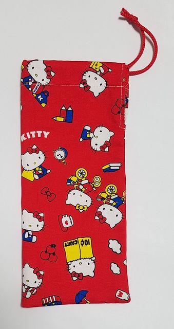 【本日限定】◆超レア柄 HK1 カトラリ 入れ巾着 キティ(^o^)箸入れ巾着 ハンドメイド < キッズ/ベビー  【本日限定】◆超レア柄 HK1 カトラリ 入れ巾着 キティ(^o^)箸入れ巾着 ハンドメイド < キッズ/ベビーの