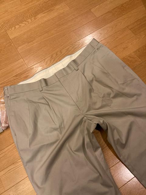 EX STYLE  ツータックチノパン 超大きいsize W44位 125cm < 男性ファッション  EX STYLE  ツータックチノパン 超大きいsize W44位 125cm < 男性ファッションの