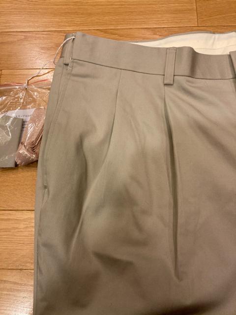EX STYLE  ツータックチノパン 超大きいsize W44位 125cm < 男性ファッション  EX STYLE  ツータックチノパン 超大きいsize W44位 125cm < 男性ファッションの