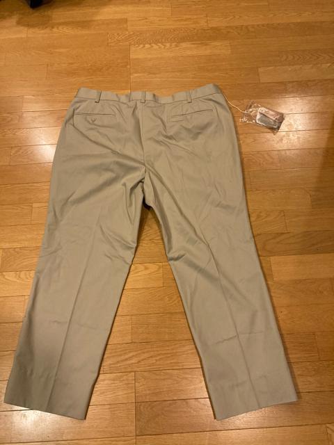 EX STYLE  ツータックチノパン 超大きいsize W44位 125cm < 男性ファッション  EX STYLE  ツータックチノパン 超大きいsize W44位 125cm < 男性ファッションの