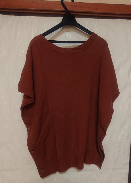 即決 新品未使用 apres jour clear アプレジュールクリア マルチウェイニットソー オレンジブラウン タグ無し < 女性ファッション  即決 新品未使用 apres jour clear アプレジュールクリア マルチウェイニットソー オレンジブラウン タグ無し < 女性ファッションの