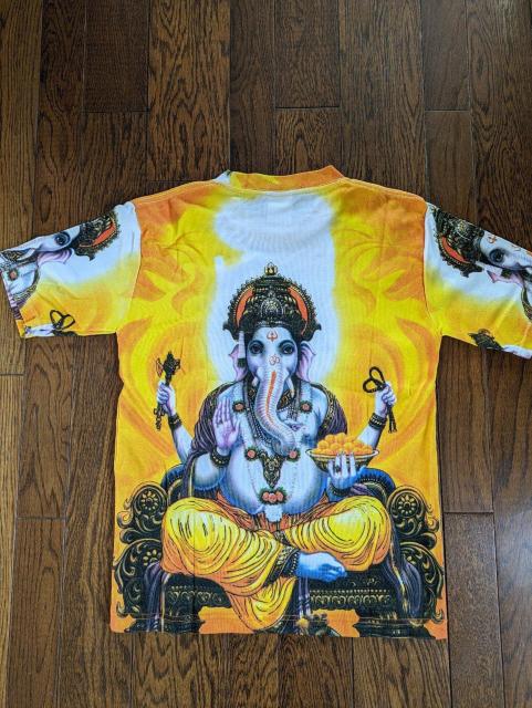 イラストTシャツ ガネーシャ 金運アップ 2枚纏め TATTOO < 男性ファッション  イラストTシャツ ガネーシャ 金運アップ 2枚纏め TATTOO < 男性ファッションの