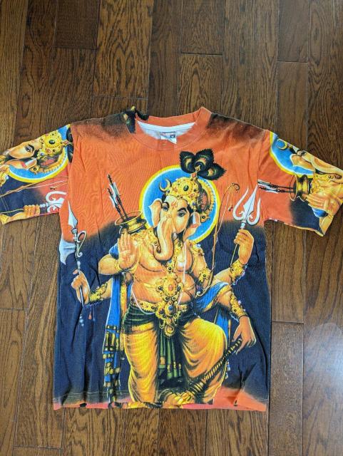 イラストTシャツ ガネーシャ 金運アップ 2枚纏め TATTOO < 男性ファッション  イラストTシャツ ガネーシャ 金運アップ 2枚纏め TATTOO < 男性ファッションの