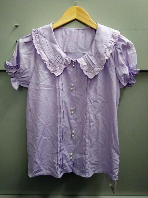 Ank Rouge☆半袖パフスリーブブラウス < ブランド Ank Rouge☆半袖パフスリーブブラウス < ブランドの