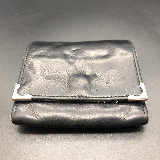 即決 Cartier カルティエ コインケース 小銭入れ ブラック < ブランド  即決 Cartier カルティエ コインケース 小銭入れ ブラック < ブランドの