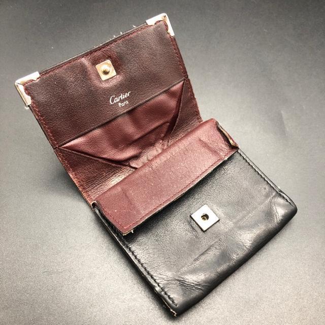 即決 Cartier カルティエ コインケース 小銭入れ ブラック < ブランド  即決 Cartier カルティエ コインケース 小銭入れ ブラック < ブランドの