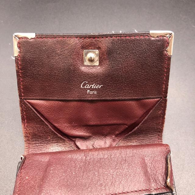 即決 Cartier カルティエ コインケース 小銭入れ ブラック < ブランド  即決 Cartier カルティエ コインケース 小銭入れ ブラック < ブランドの