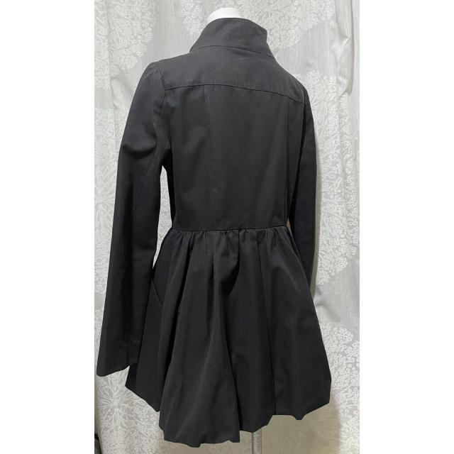 H&M フレアースプリングコート 黒 #XS < 女性ファッション  H&M フレアースプリングコート 黒 #XS < 女性ファッションの