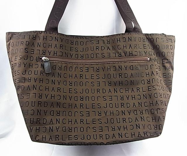 �����K�ɔ��V�������W�����_��CHARLES JOURDAN�@�S�ʃ��S�V�����_�[�g�[�g�o�b�N