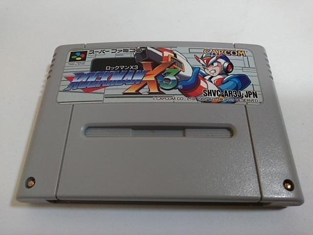 SFC/【5本迄送料180円!!】ロックマンX3≪匿名配送≫【ソフトのみ】★メンテ済み★↓ご落札価格↓ < ゲーム本体/ソフト  SFC/【5本迄送料180円!!】ロックマンX3≪匿名配送≫【ソフトのみ】★メンテ済み★↓ご落札価格↓  < ゲーム本体/ソフトの