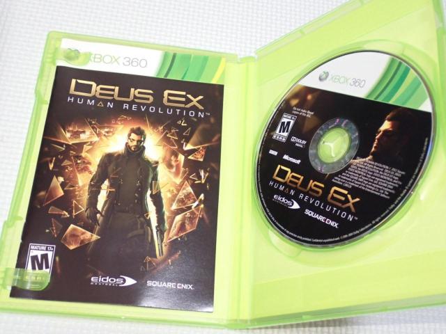 xbox360★DEUS EX HUMAN REVOLUTION 海外版 北米版 < ゲーム本体/ソフト  xbox360★DEUS EX HUMAN REVOLUTION 海外版 北米版 < ゲーム本体/ソフトの