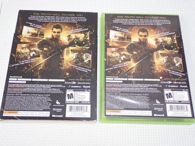 xbox360★DEUS EX HUMAN REVOLUTION 海外版 北米版 < ゲーム本体/ソフト  xbox360★DEUS EX HUMAN REVOLUTION 海外版 北米版 < ゲーム本体/ソフトの