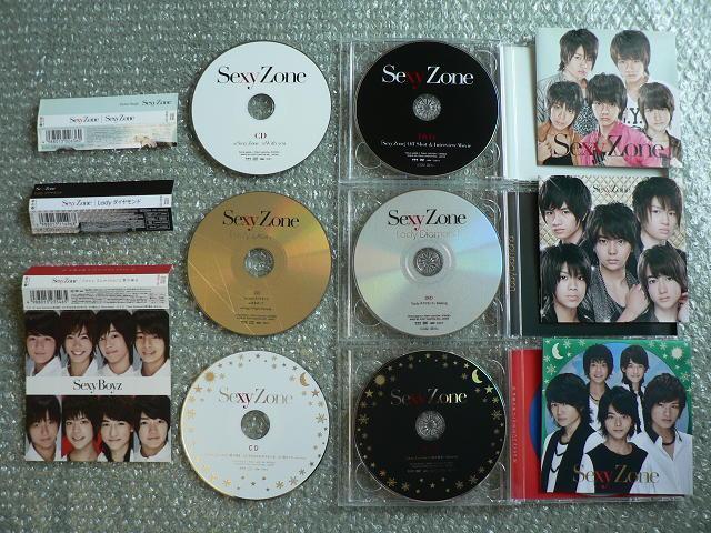 Sexy Zone(timelesz)【Sexy Zone/Lady ダイヤモンド/Sexy Summerに雪が降る】初回盤3枚 < タレントグッズ  Sexy Zone(timelesz)【Sexy Zone/Lady ダイヤモンド/Sexy Summerに雪が降る】初回盤3枚 < タレントグッズの
