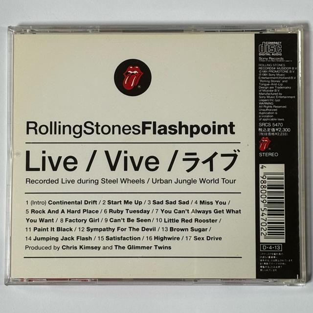 ROLLING STONES / FLASHPOINT < タレントグッズ  ROLLING STONES / FLASHPOINT < タレントグッズの