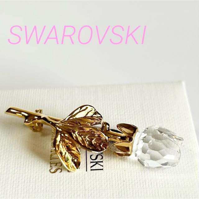 美品 SWAROVSKI スワロフスキー フラワーモチーフ ブローチ < ブランド 美品 SWAROVSKI スワロフスキー フラワーモチーフ ブローチ < ブランドの