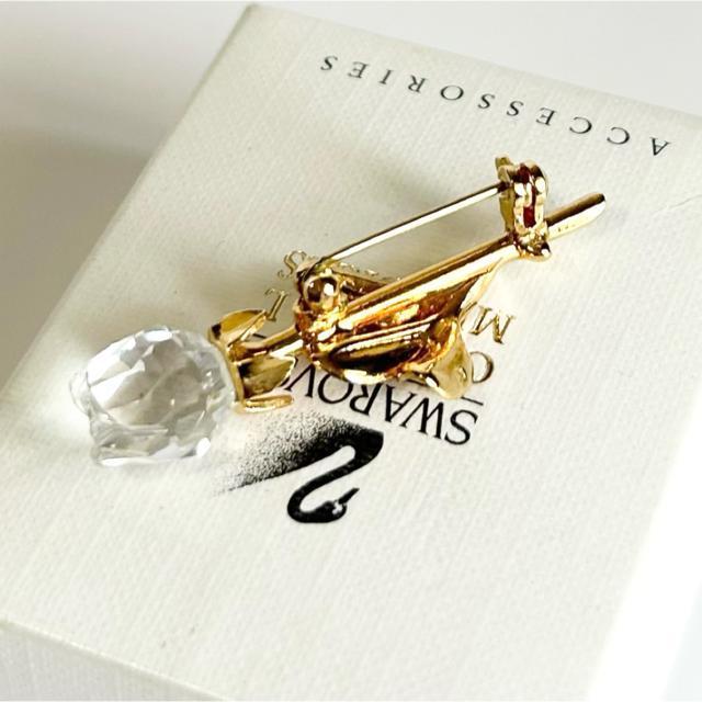 美品 SWAROVSKI スワロフスキー フラワーモチーフ ブローチ < ブランド 美品 SWAROVSKI スワロフスキー フラワーモチーフ ブローチ < ブランドの