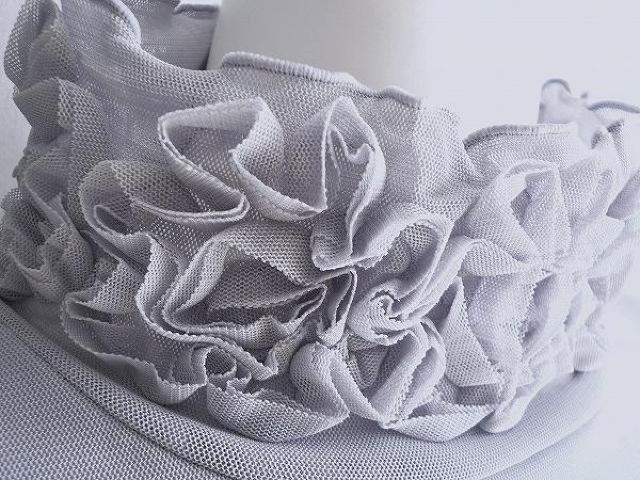 新品 8527 ML 花モチーフ ハイネック ブラウス 春 夏 秋 グレー メッシュ カットソー 袖花モチーフ 長袖 上品 < 女性ファッション 新品 8527 ML 花モチーフ ハイネック ブラウス 春 夏 秋 グレー メッシュ カットソー 袖花モチーフ 長袖 上品 < 女性ファッションの