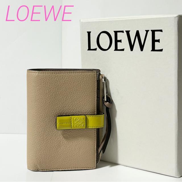 LOEWE ���G�x �A�i�O���� �X�����W�b�v �o�C�t�H�[���h �E�H���b�g ��܂���z ���U�[ �x�[�W�� �C�G���[  �� �u�����h�� 