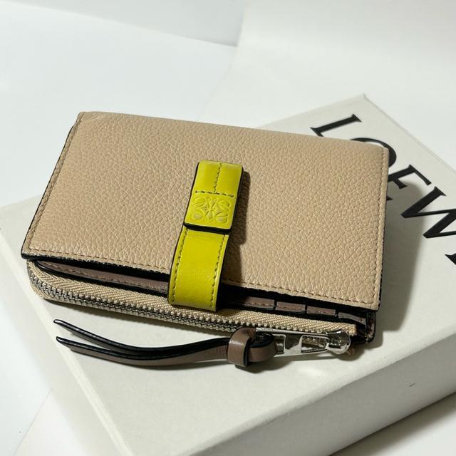 LOEWE ���G�x �A�i�O���� �X�����W�b�v �o�C�t�H�[���h �E�H���b�g ��܂���z ���U�[ �x�[�W�� �C�G���[ �� �u�����h�� 