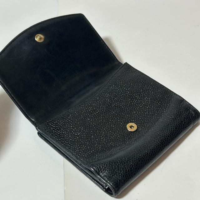 CHANEL �V���l�� 7120306 �R�R�}�[�N �L���r�A�X�L�� ��܂� ���z �E�H���b�g ���K���� �u���b�N �� �u�����h�� 