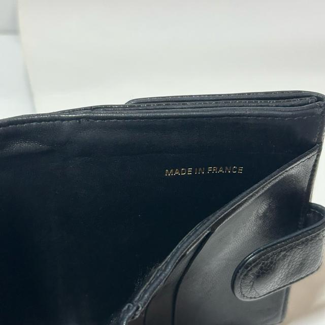 CHANEL �V���l�� 7120306 �R�R�}�[�N �L���r�A�X�L�� ��܂� ���z �E�H���b�g ���K���� �u���b�N �� �u�����h�� 