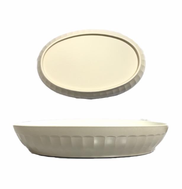 afternoonteaメラミン大皿◎レンジ◎ベージュ2コset◎新品 < インテリア/ライフ afternoonteaメラミン大皿◎レンジ◎ベージュ2コset◎新品 < インテリア/ライフの