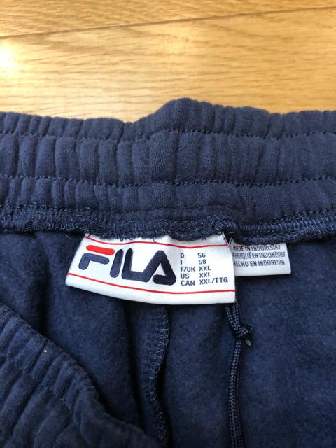 FILA  フィラ   スウェットハーフパンツ  厚手  大きいsize2XL < 男性ファッション  FILA  フィラ   スウェットハーフパンツ  厚手  大きいsize2XL < 男性ファッションの