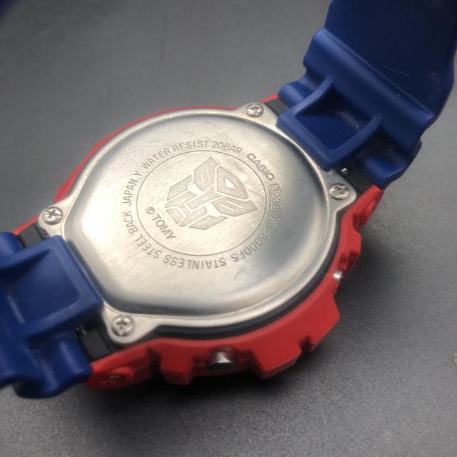 CASIO TRANSFORMERS G-SHOCK DW-6900FS  uh 