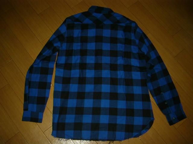 新品 ナノユニバース nano・universe チェックシャツ S青黒 長袖 < ブランド 新品 ナノユニバース nano・universe チェックシャツ S青黒 長袖 < ブランドの