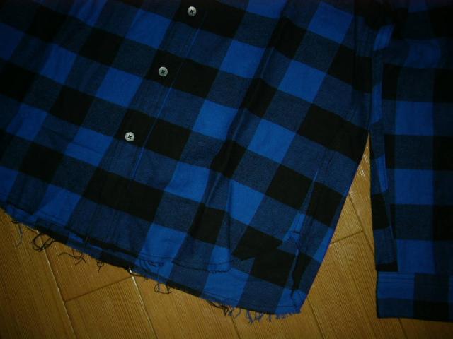 新品 ナノユニバース nano・universe チェックシャツ S青黒 長袖 < ブランド 新品 ナノユニバース nano・universe チェックシャツ S青黒 長袖 < ブランドの